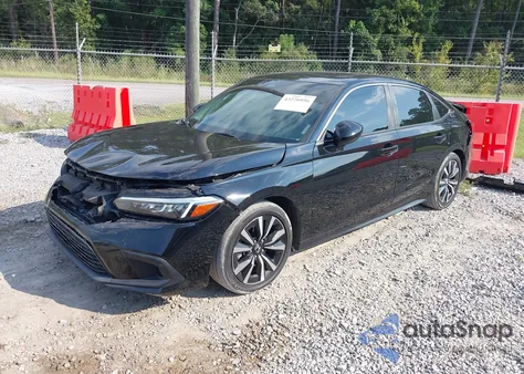 2022 Honda Civic Ex z USA, uszkodzony, nr VIN JHMFE1F71NX004464